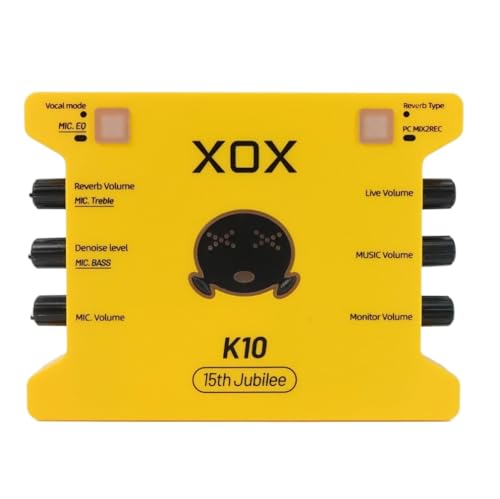 即購入可　MUCC 非売品音源セット Amazon.co.jp: XOX K10 15th Jubilee USBサウンドカード : 楽器
